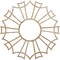 Ekena Millwork Augustus Wood Fretwork Pierced Ceiling Medallion, Red Oak, 26"OD x 9 1/8"ID x 3/8"T CMWP26X26X0375AURO - alternate 1